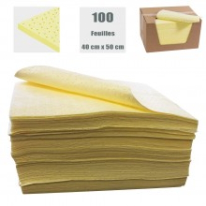 Feuille absorbante JAUNE