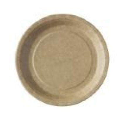 Assiette kraft biodégradable D18