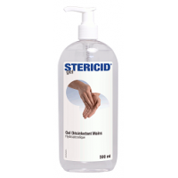 Gel désinfectant hydro-alcoolique STERICID