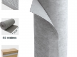 Rouleau absorbant -Voile de renfort recto-verso, GRIS