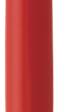 Manche aluminium, Ø31 mm, 1310 mm, Rouge