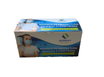 Masque de protection BLEU individuel à usage unique - Chirurgical 3 plis  type II R - Norme : EN14683 + 2019 AC